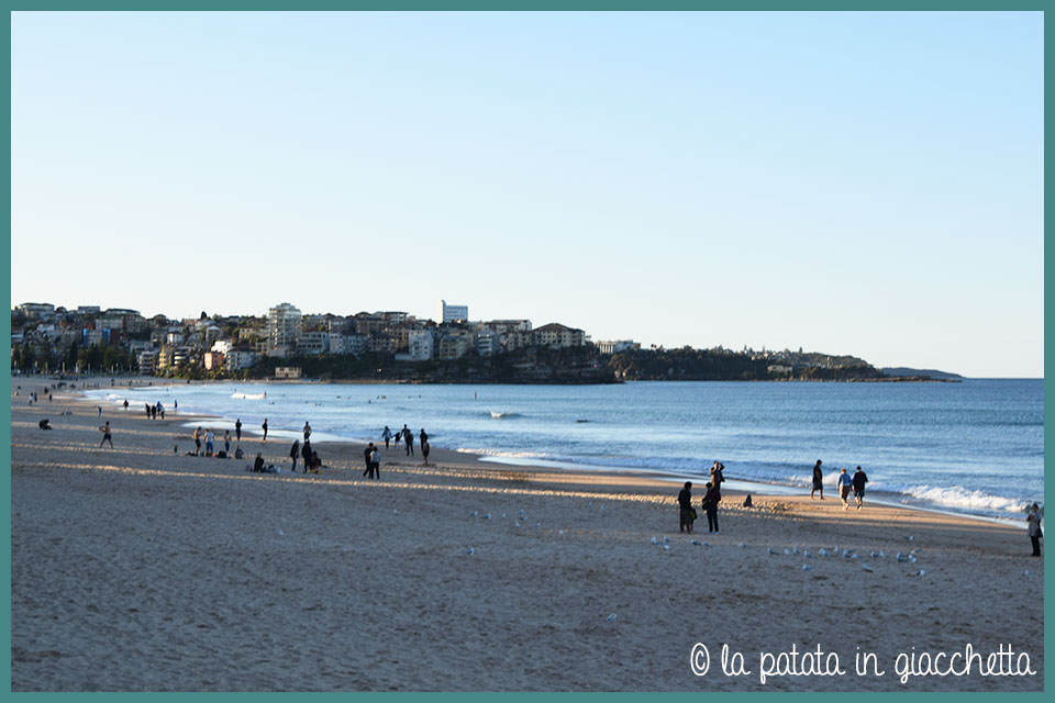 Manly Beach al calar del sole
