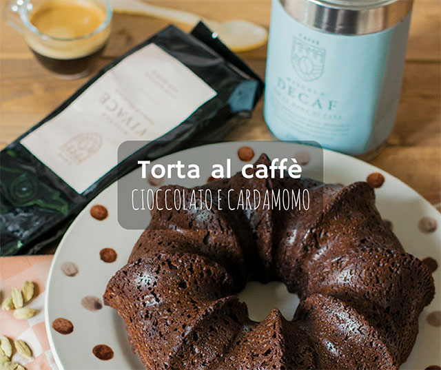 Ricetta della torta al caffè, cioccolato e cardamomo