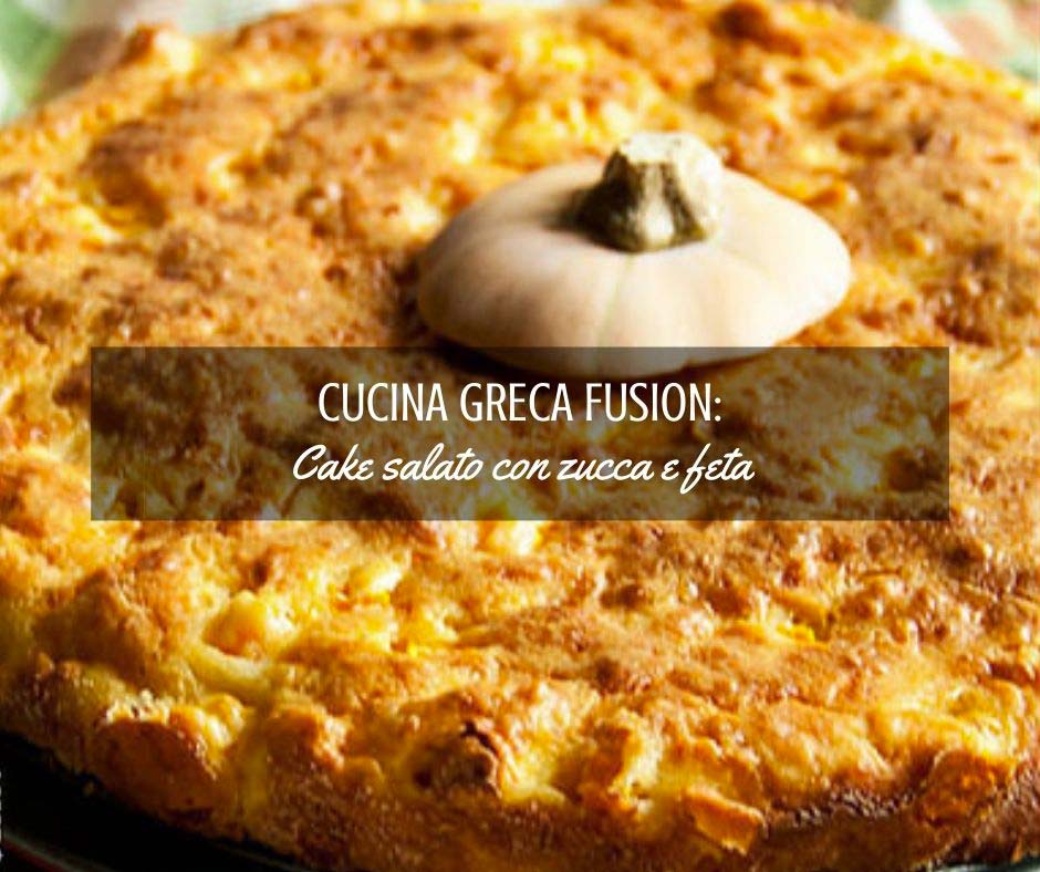 Cake salato zucca e feta - COVER